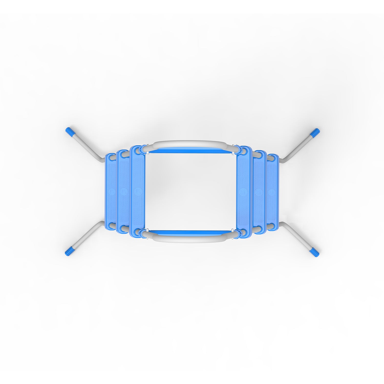 JLeisure 43" 3 Step Outdoor Backyard Above Ground Swimming Pool Ladder (2 Pack) - VMInnovations