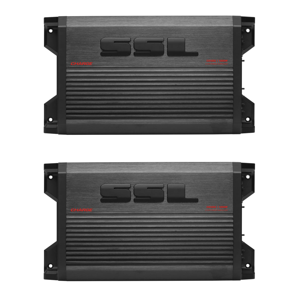 Soundstorm Laboratories 1200 W 2 Channel Full Range Car Audio Amplifier (2 Pack)