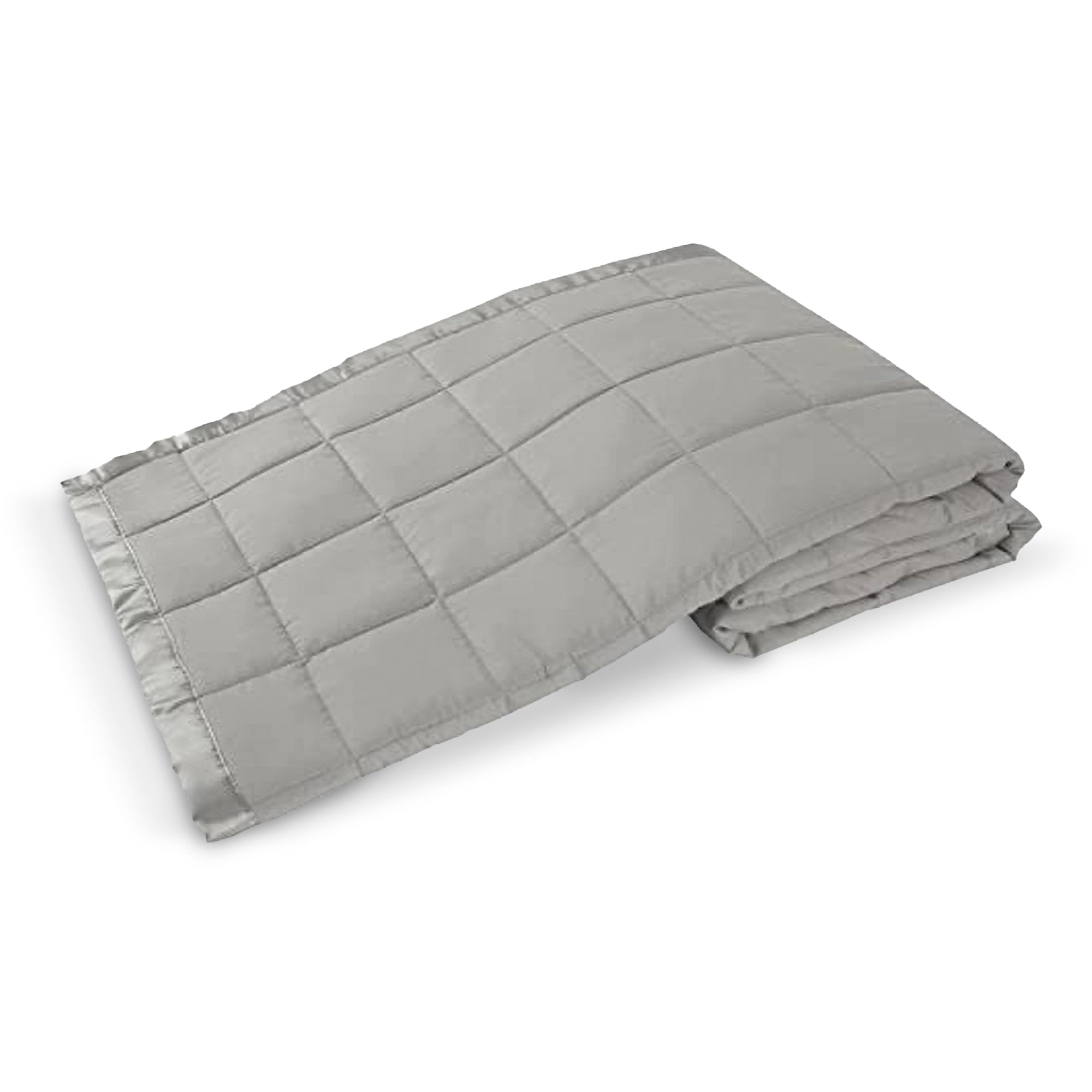 Elite Home 108 x 90 Inch Down Alternative Polyester Throw Blanket, King, Grey (Refurbished)