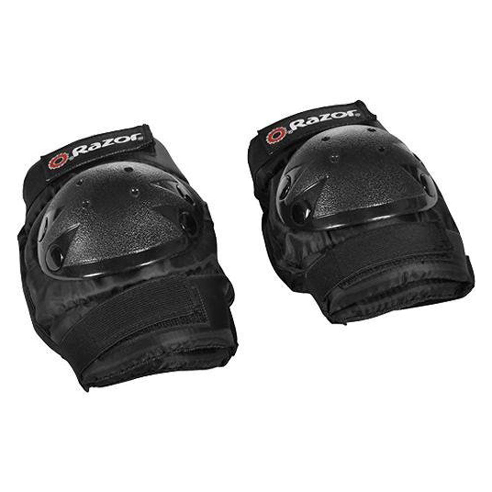 Razor Child Multi-Sport Elbow & Knee Pad Safety Set - Black | 96770 (Open Box)