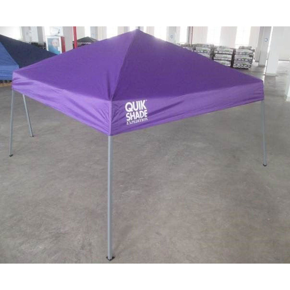 ShelterLogic Expedition EX64 Slant Leg Pop-Up Canopy, 10ftx10ft Purple (Used)