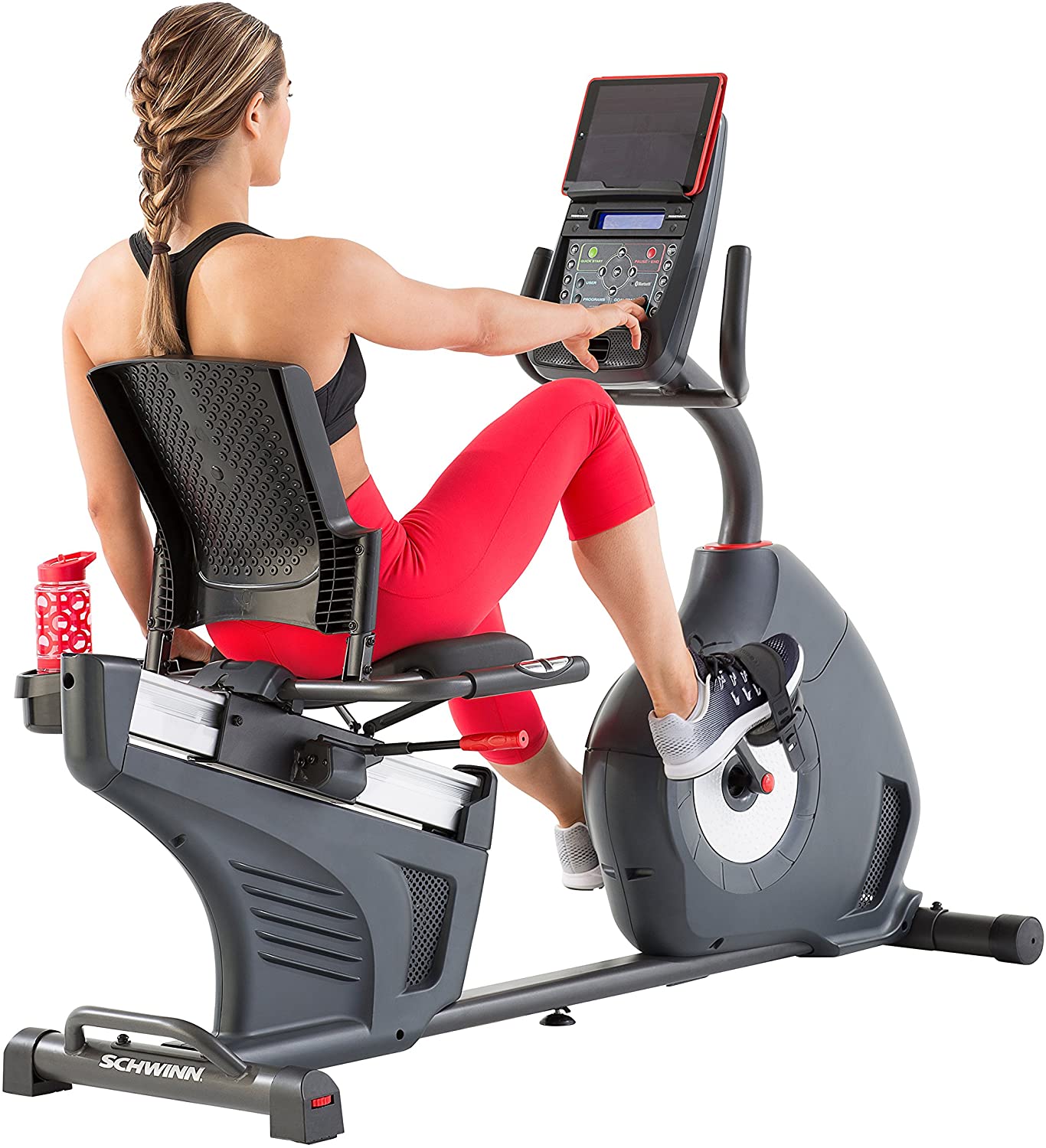 Schwinn Fitness 270 Home Workout Stationary Recumbent Bike w/ Display (Open Box)