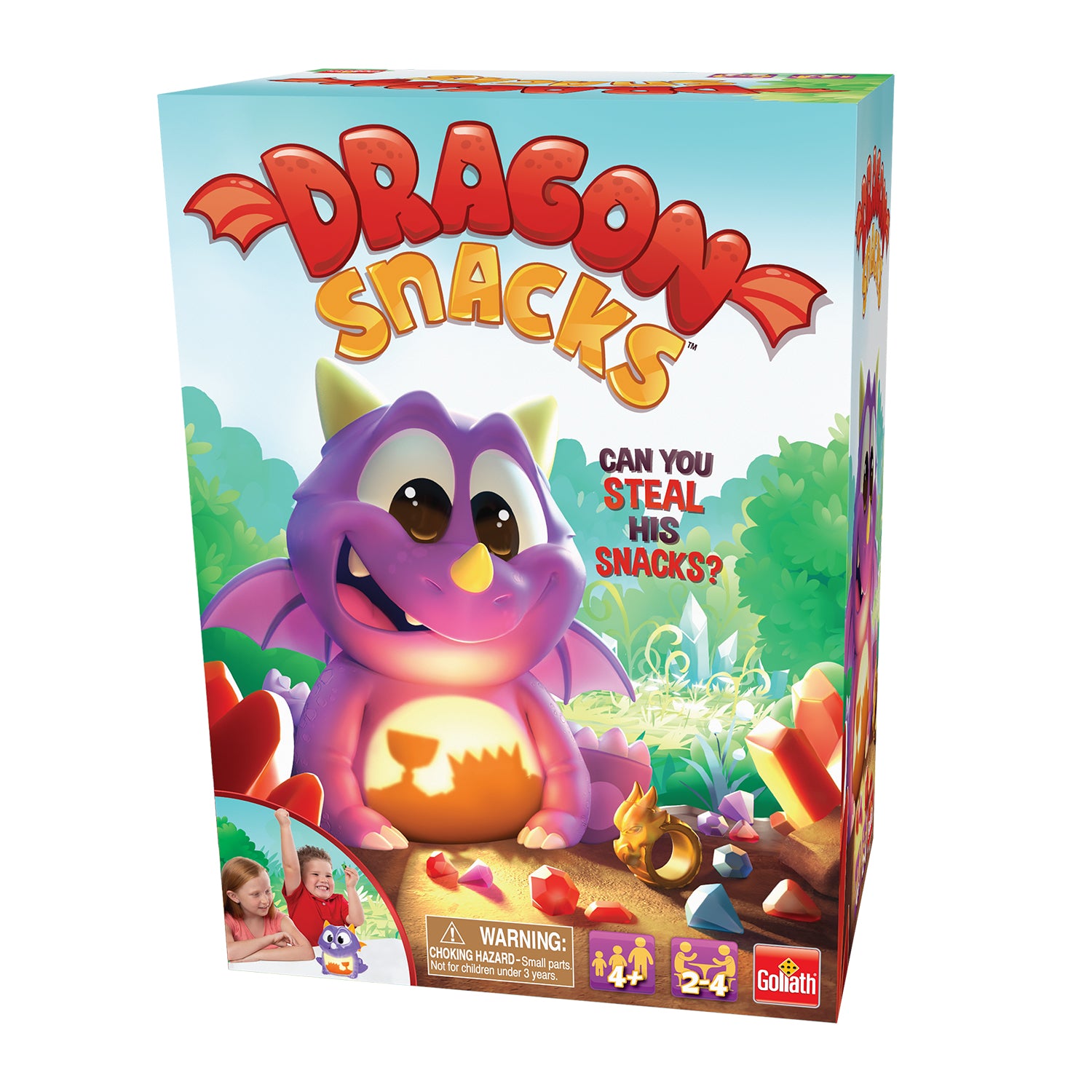 Pressman Let's Go Fishin' XL Deep Sea Edition with Goliath Dragon Snacks Game