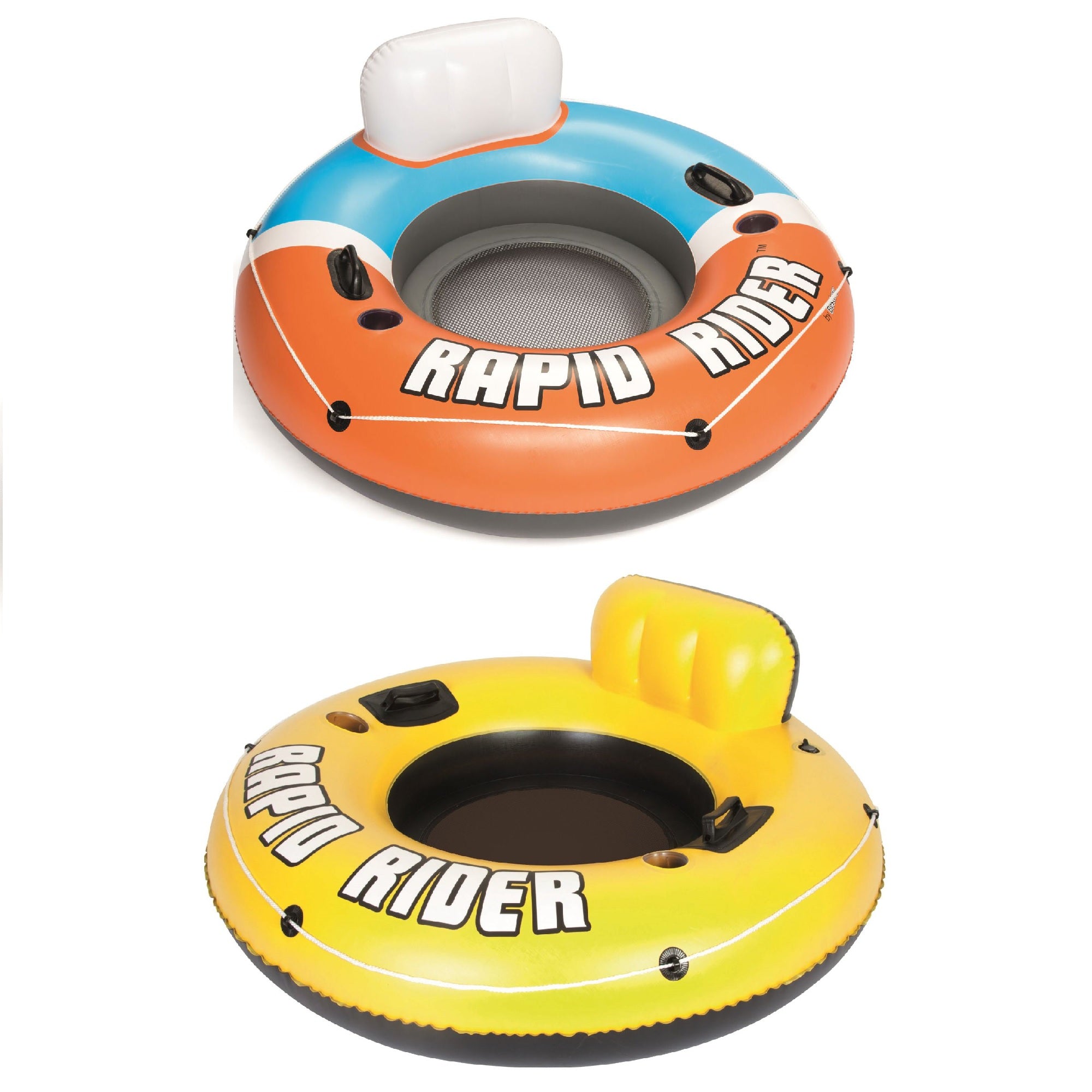 Bestway Rapid Rider Inflatable River Tube Float, 53" Inflatable River Raft - VMInnovations