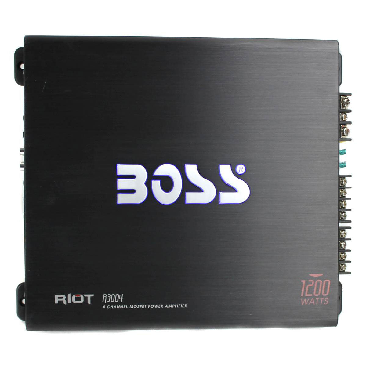 BOSS Audio R3004 1200W 4 Channel Car Amplifier Power Stereo Amp+Remote (4 Pack)