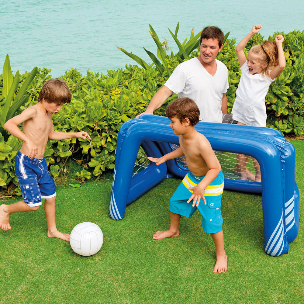 Intex Fun Goals Water Polo/Soccer Game Floating Swimming Pool Toy (Used)