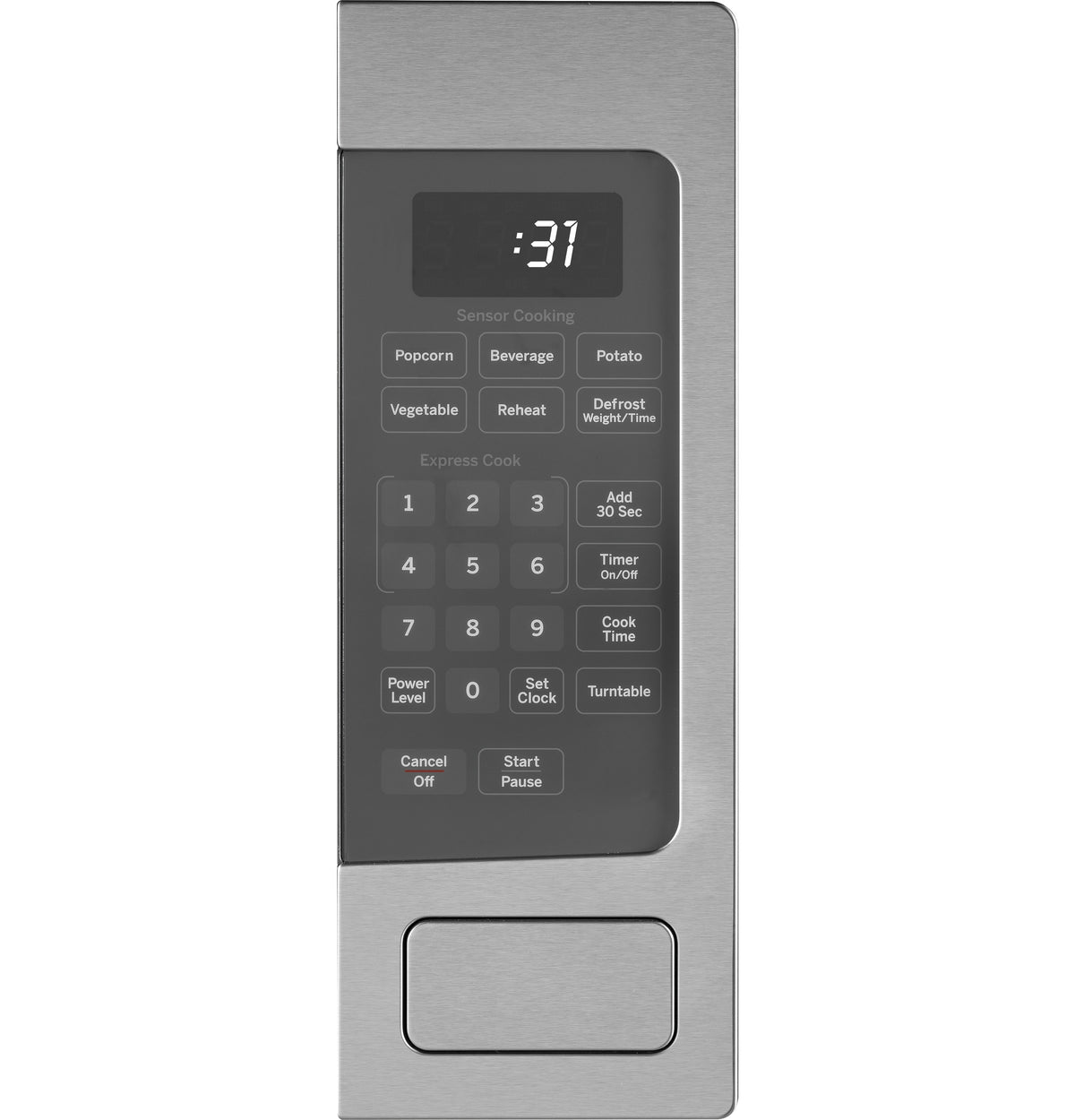 GE PEM31SFSS Profile 1.1 Cu. Ft. Countertop Microwave (Refurbished) (Used)