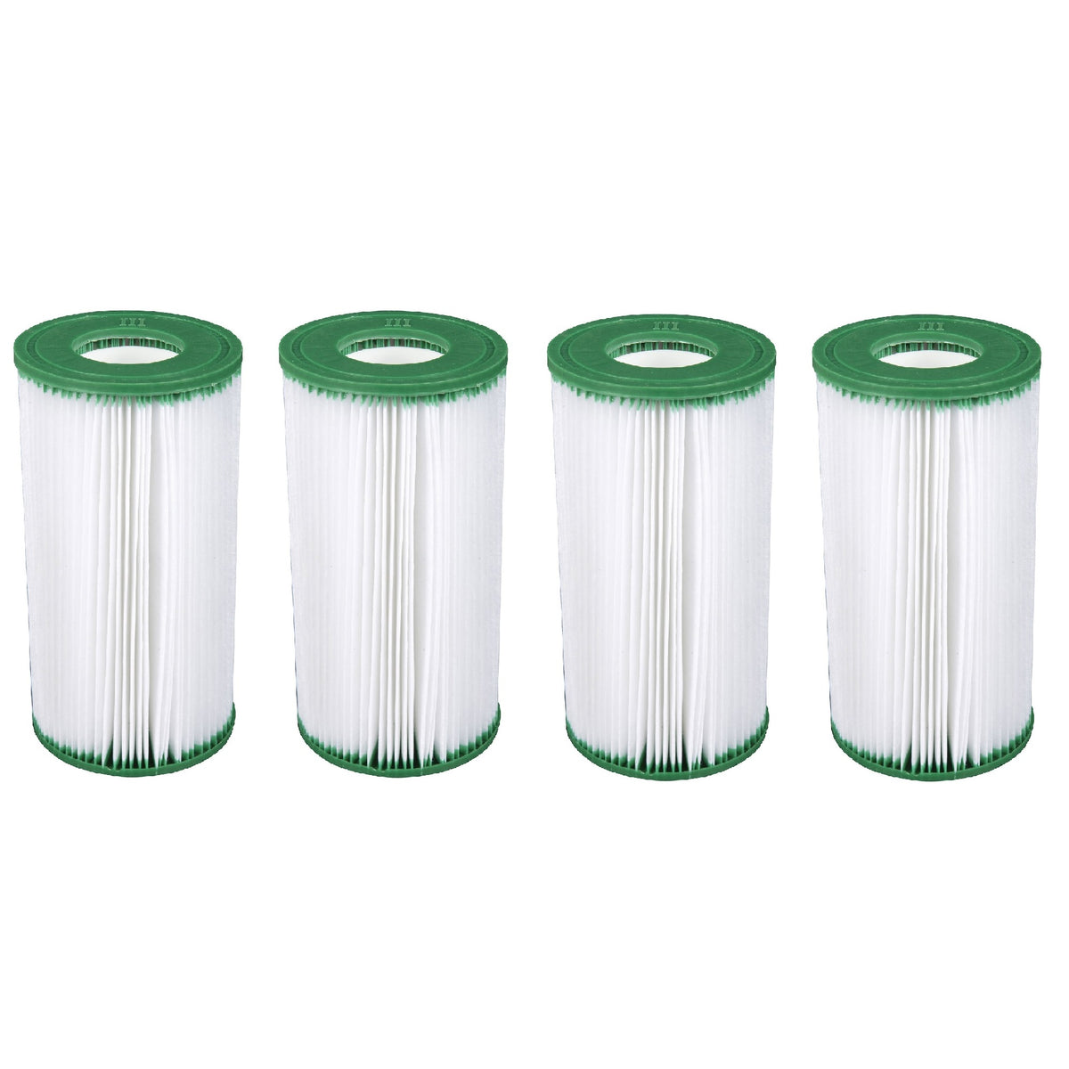 Coleman Type III A/C 1000 & 1500 GPH Replacement Filter Pool Cartridges (4 Pack)