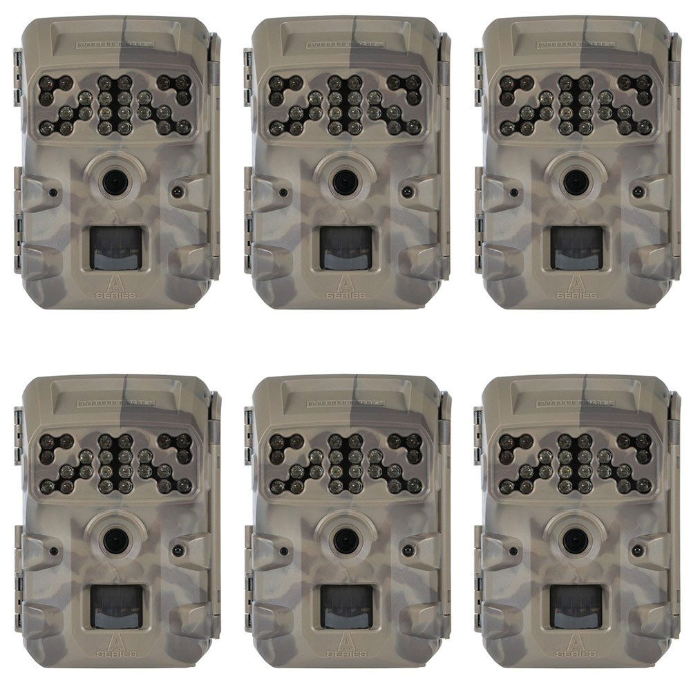 Moultrie A700i Compact Night Vision Deer Game/ Trail Camera, (6 Pack)
