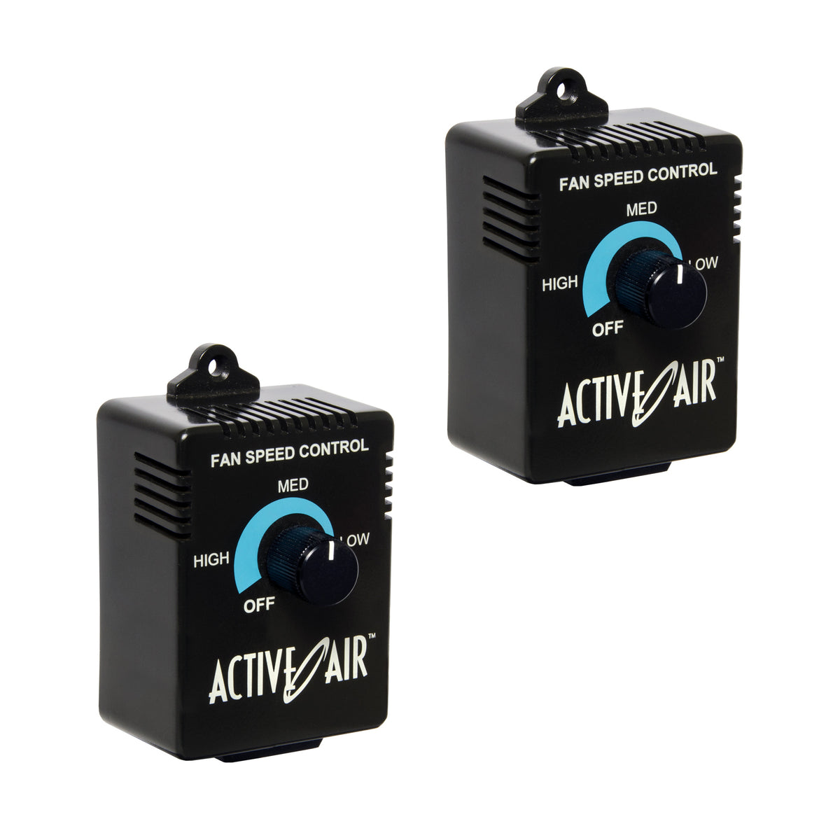 Hydrofarm ACSC Active Air Inline Duct Fan Speed Adjuster Controller 350W, 2 Pack