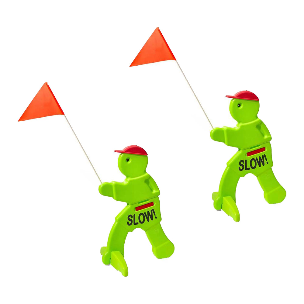 Step2 Kid Alert Visual Warning Signal Children at Play Safety Sign (2 Pack)