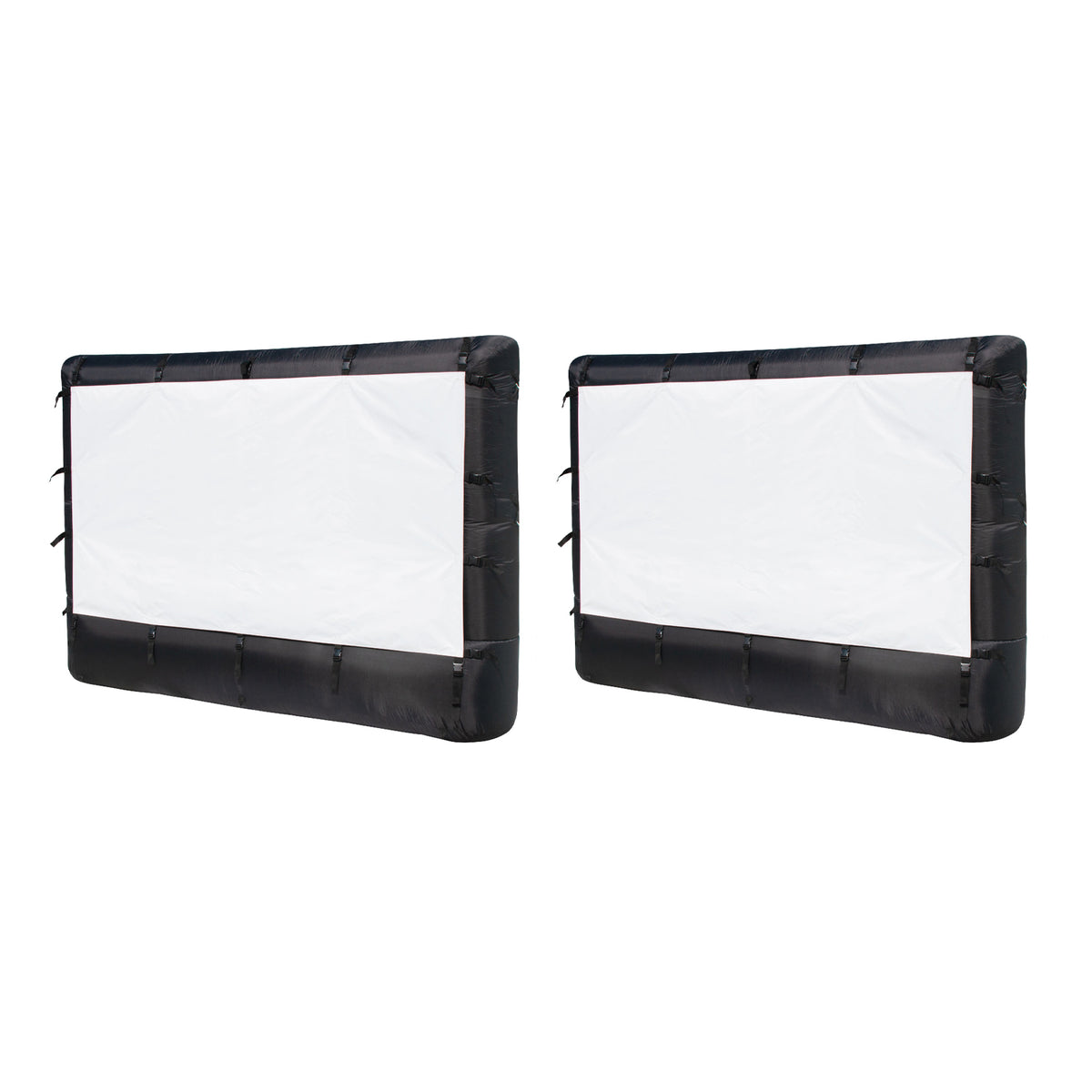 Airflowz 9.5' Inflatable Widescreen Movie Projection Screen w/Blower (2 Pack)