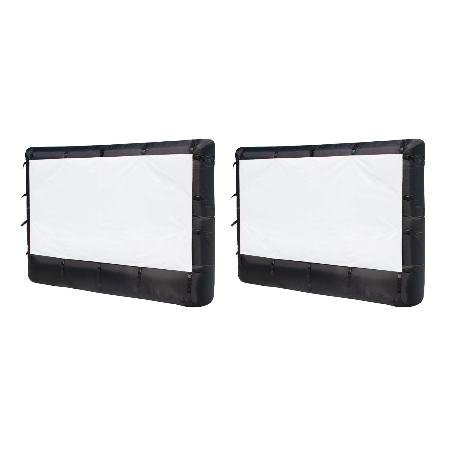 Airflowz 9.5' Inflatable Widescreen Movie Projection Screen w/Blower (2 Pack) - VMInnovations