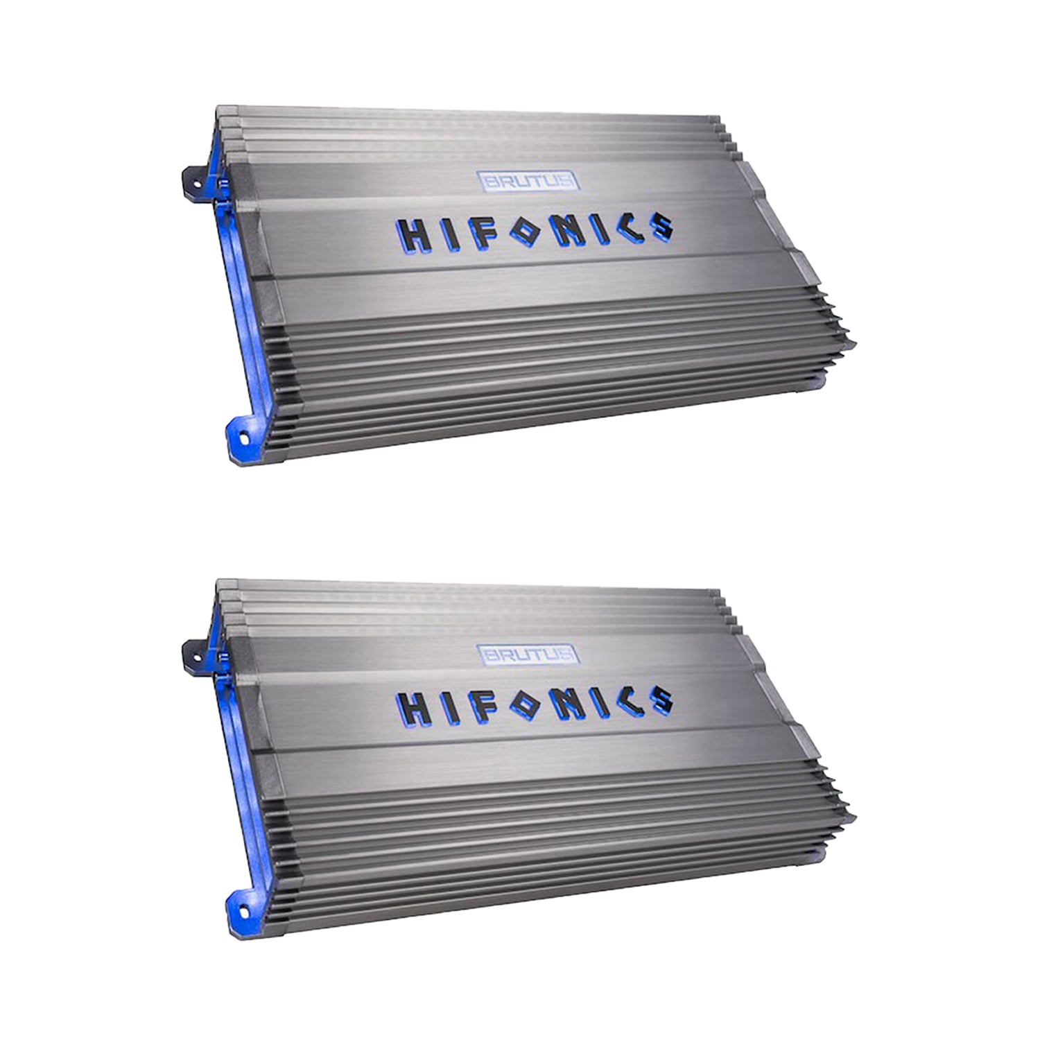 Hifonics BG-2500.1D Gamma Mono D 2500W Car Audio Subwoofer Amp Amplifer (2 Pack)