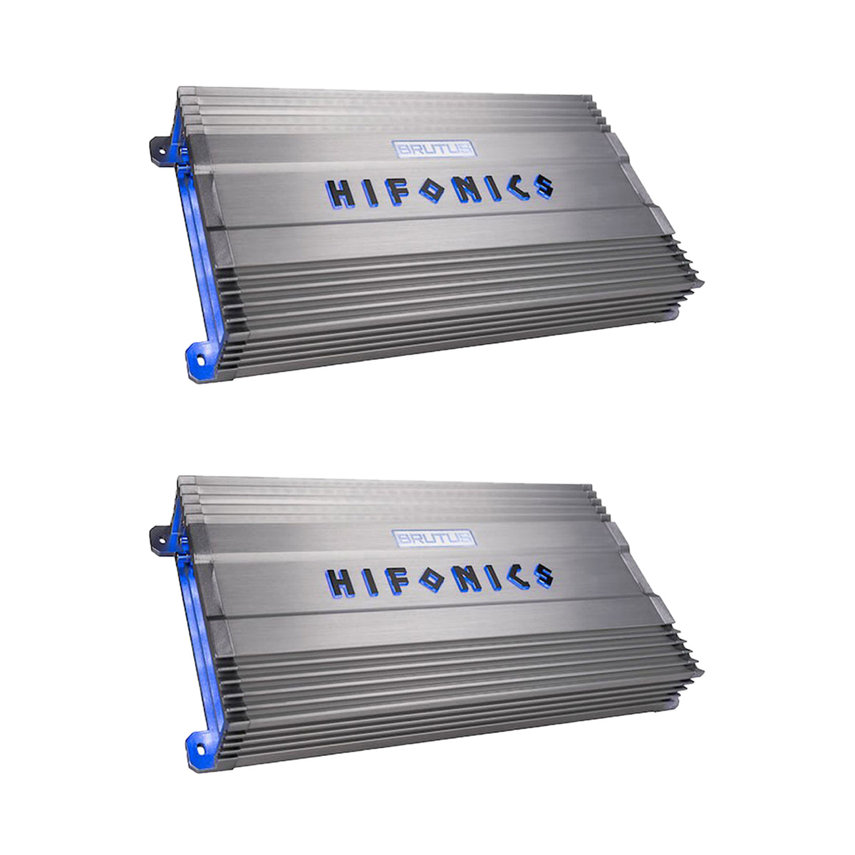 Hifonics BG-2500.1D Gamma Mono D 2500W Car Audio Subwoofer Amp Amplifer (2 Pack)