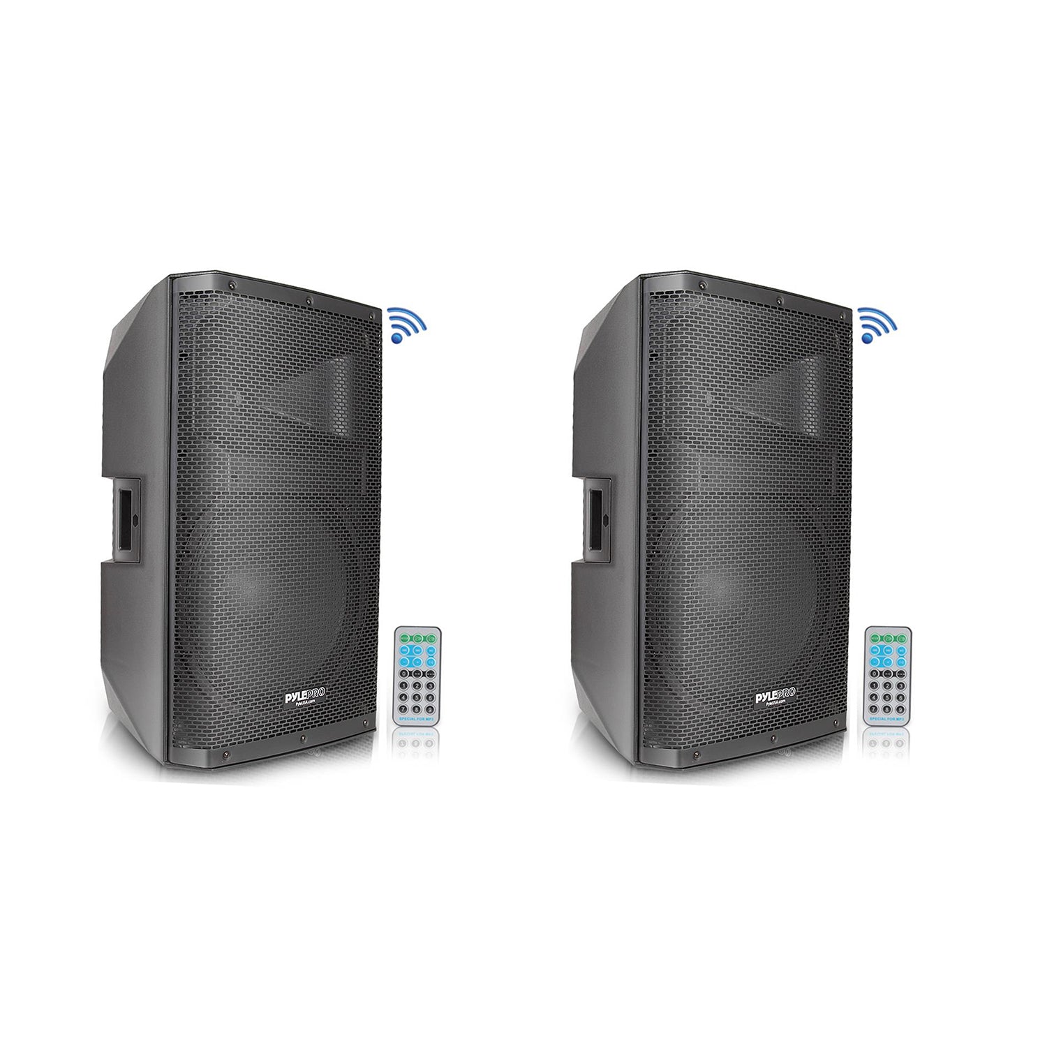 Pyle 1400W Heavy Duty Outdoor Two-Way Bluetooth PA Loud Speaker Set (2 Pack) - VMInnovations