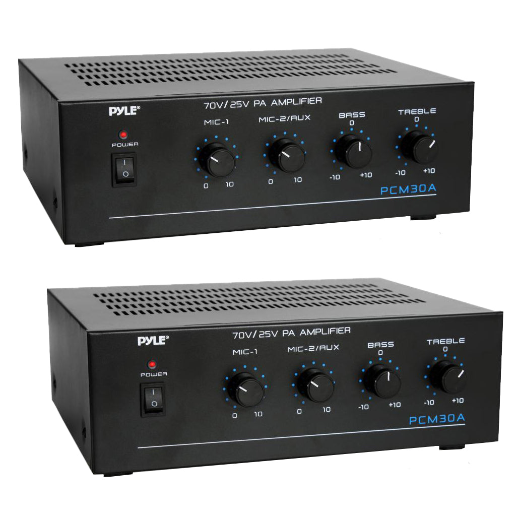 Pyle Home PCM30A 500W Bluetooth Amplifier Receiver Home Audio System (2 Pack) - VMInnovations