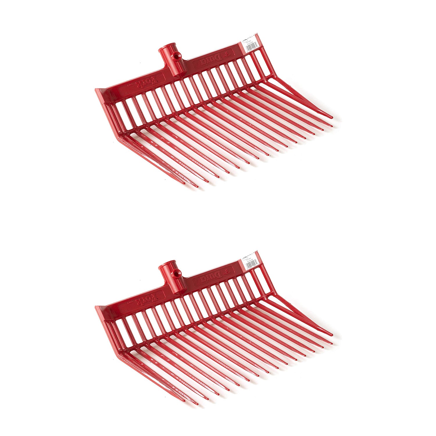 Little Giant Polycarbonate Pitchfork Replacement Head w/ Angled Tines (2 Pack) - VMInnovations