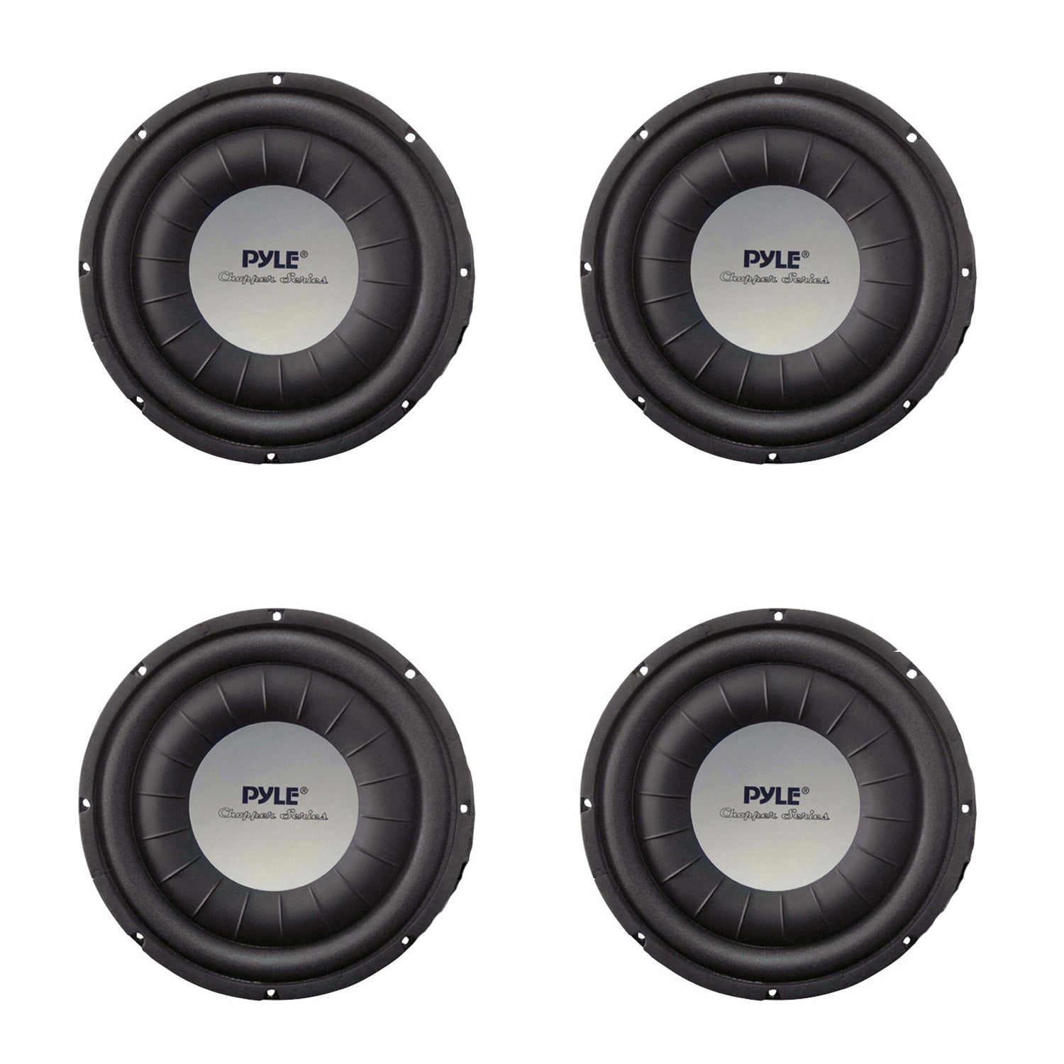 Pyle PLWCH12D 12 Inch 1200 Watt Ultra Slim DVC Car Audio Stereo System Subwoofer - VMInnovations