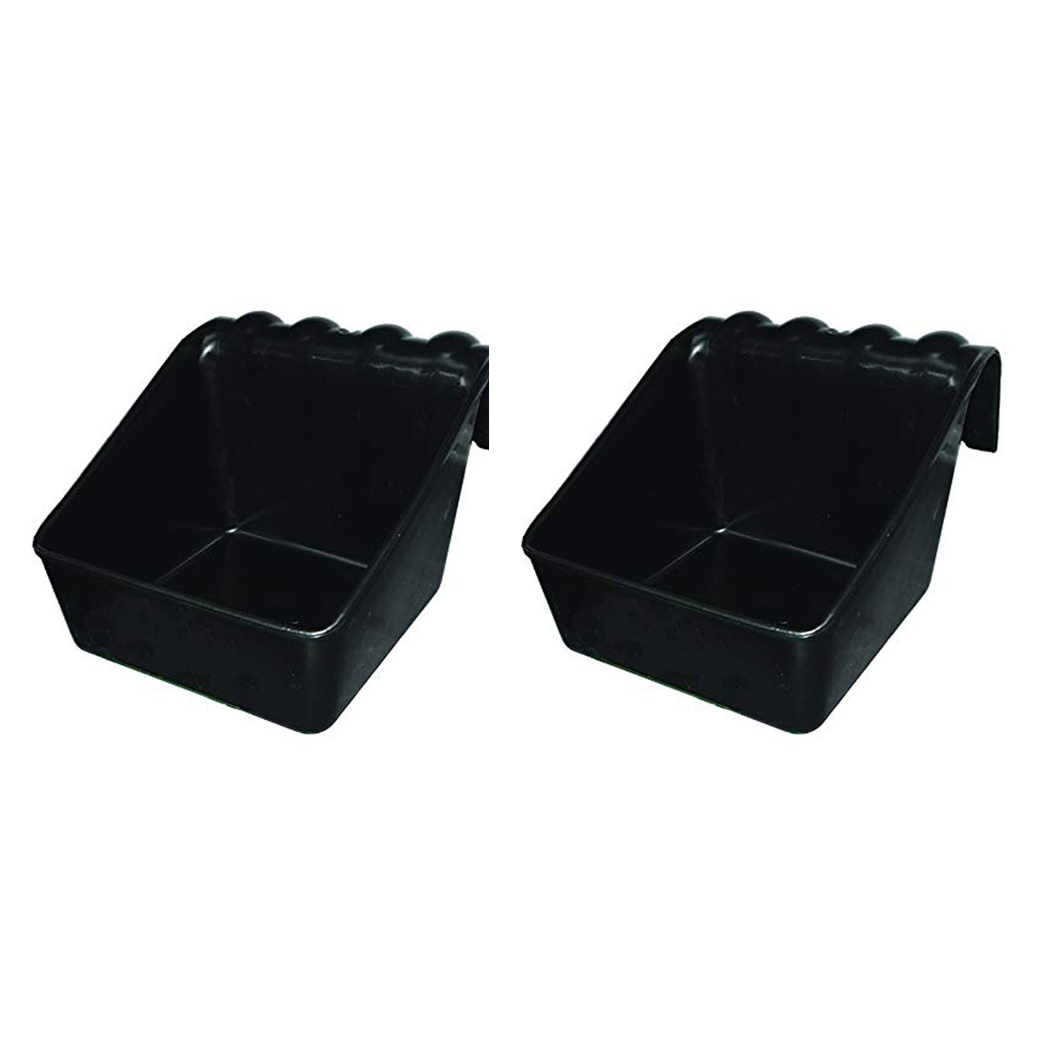 Little Giant 50 lb Plastic Universal Livestock Block Holder and Feeder (2 Pack) - VMInnovations