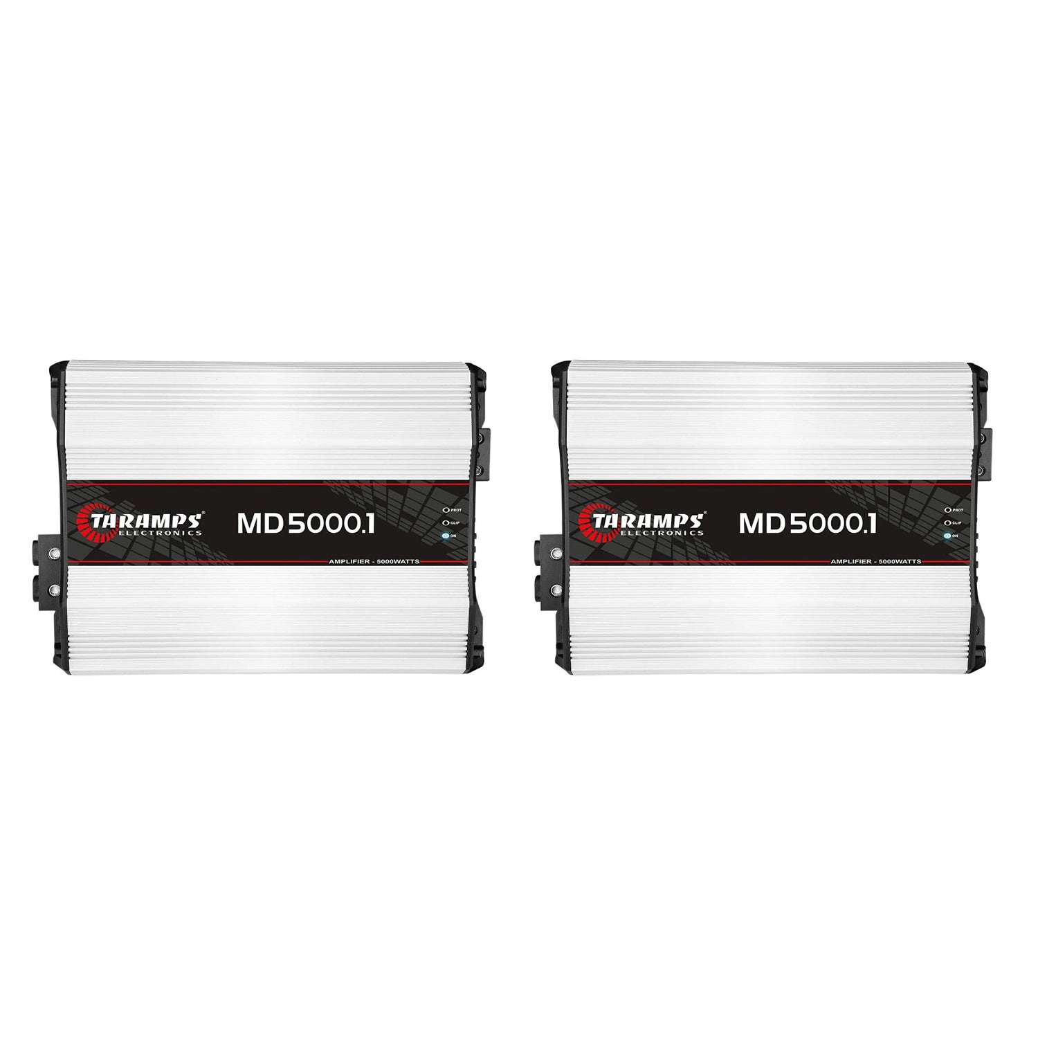 Taramps Class D MD 5000.1 2 Ohms Auto Sound Systems Mono Amplifier (2 Pack)