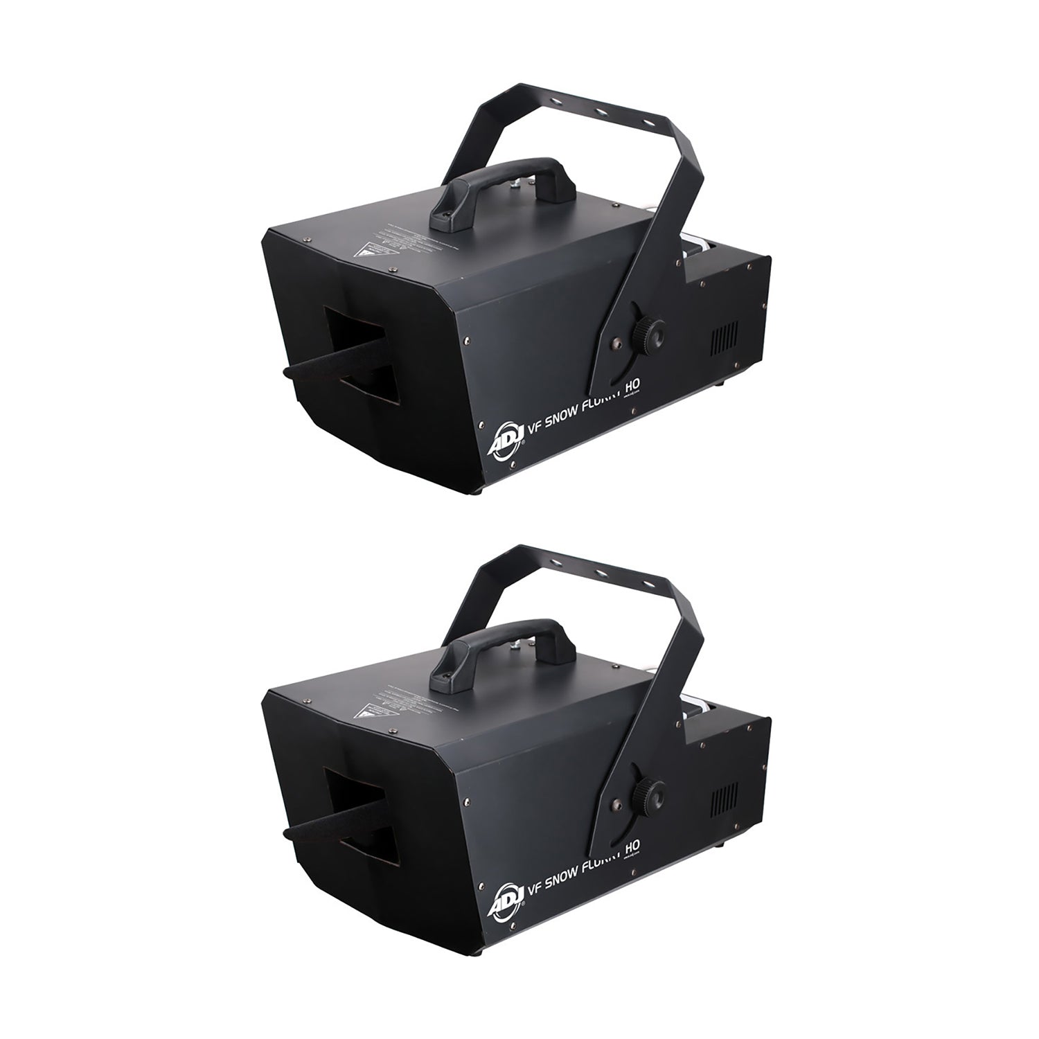 ADJ VF Snow Flurry HO 1250W Snow Machine w/ 2.3 Liter Snow Fluid Tank (2 Pack)