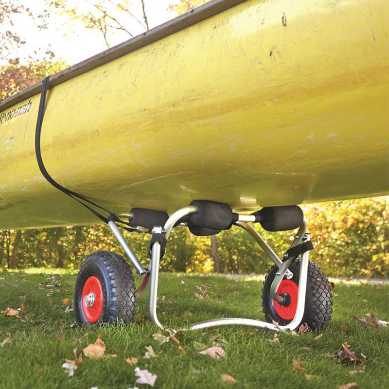 Guide Gear 200 LB Capacity Foldable Aluminum 2-Wheel Kayak Canoe Carrier Cart