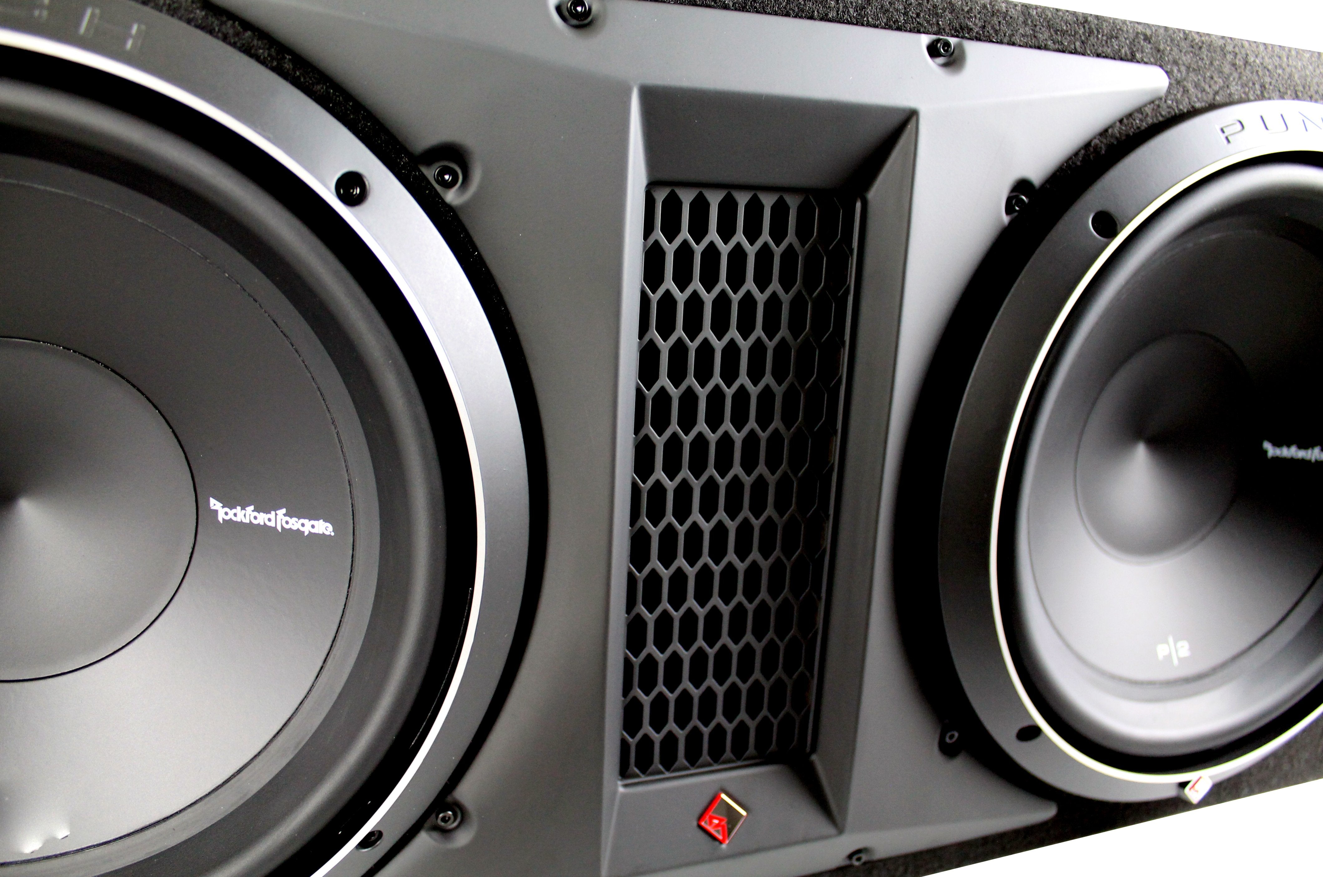 Rockford Fosgate 12 Inch 2400 Watt Dual Loaded Subwoofer Sub Enclosure (4 Pack)