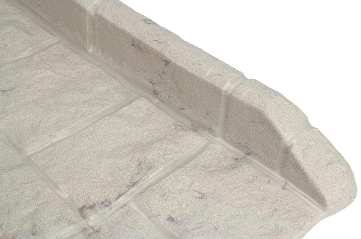 Suncast SB24 Decorative Rain Gutter Downspout Splash Block, Light Taupe(12 Pack) - VMInnovations