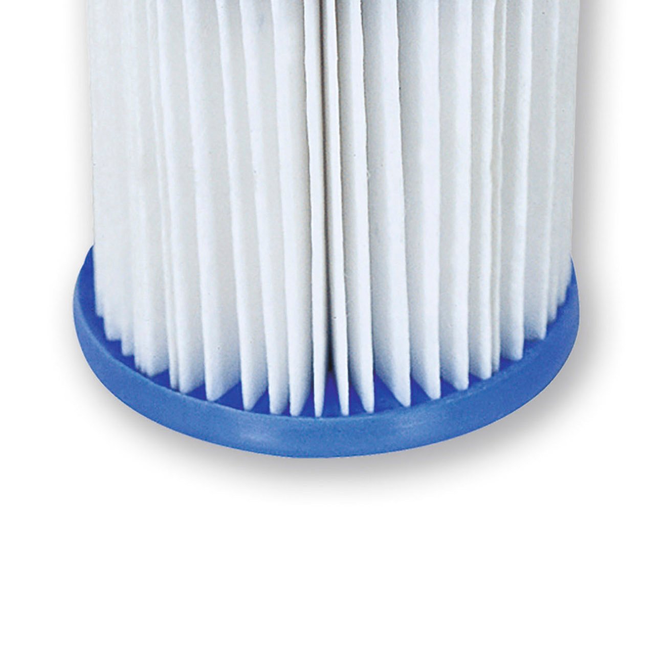 Bestway Above Ground Pools Round Cover w/ Replacement Filter Cartridge (6 Pack)