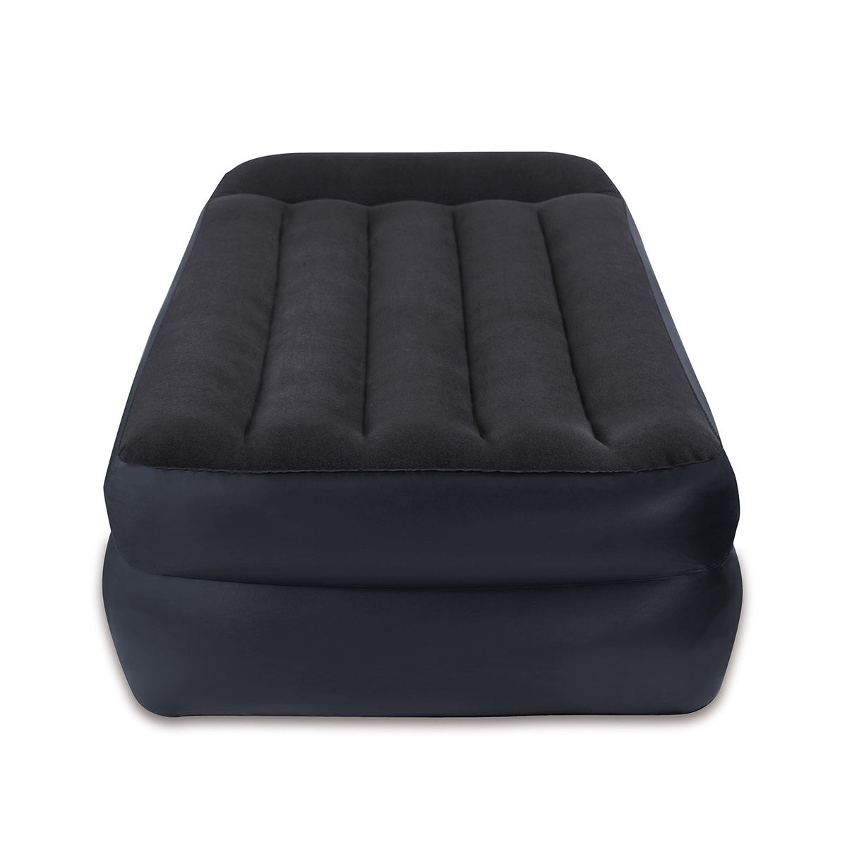Intex Queen Air Mattress w/ Built In Pump & Twin Air Mattress w/ Pump, (2 Pack)