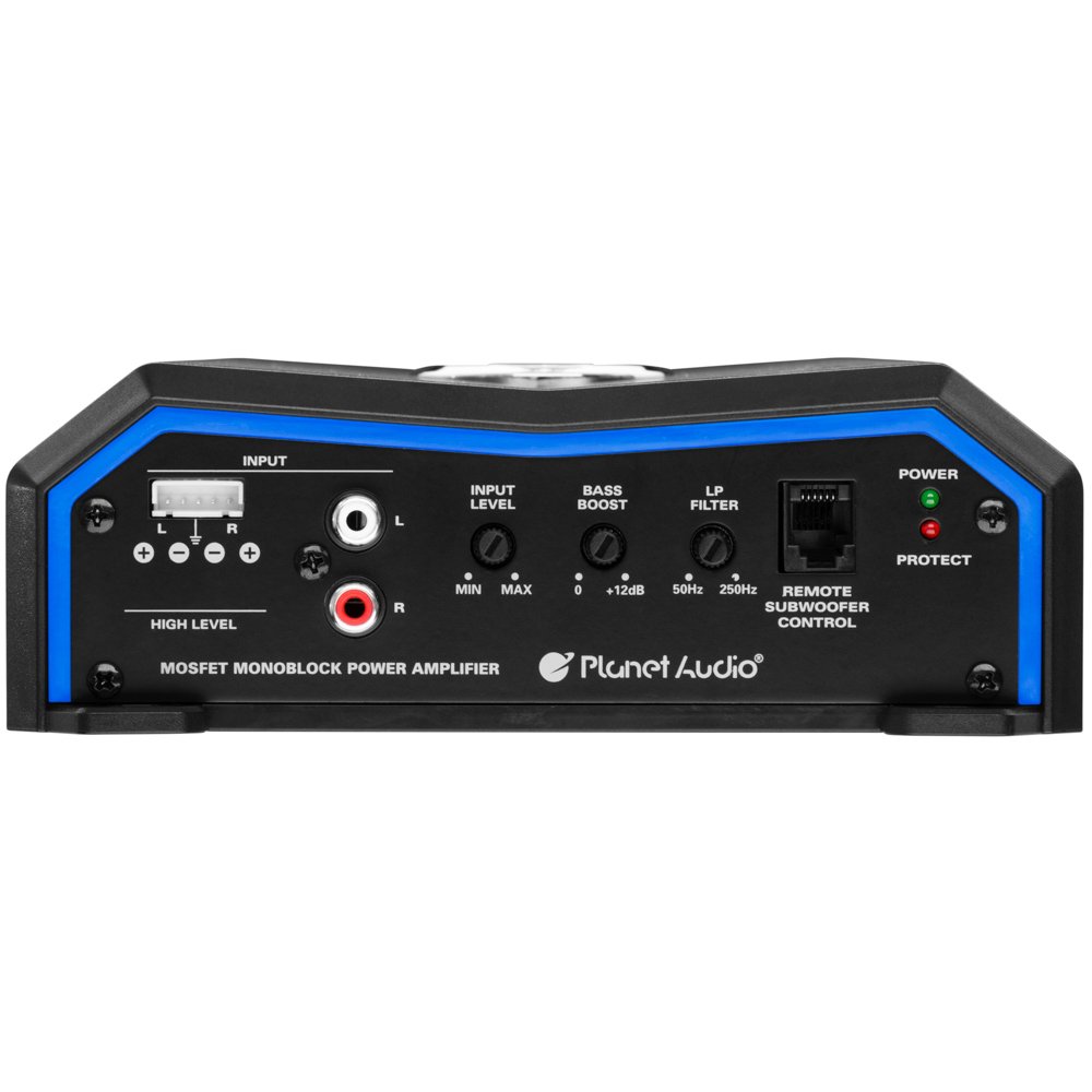 Planet Audio 2000W Class A/B Mono Car Audio Stereo Amplifier PL2000.1M (4 Pack)