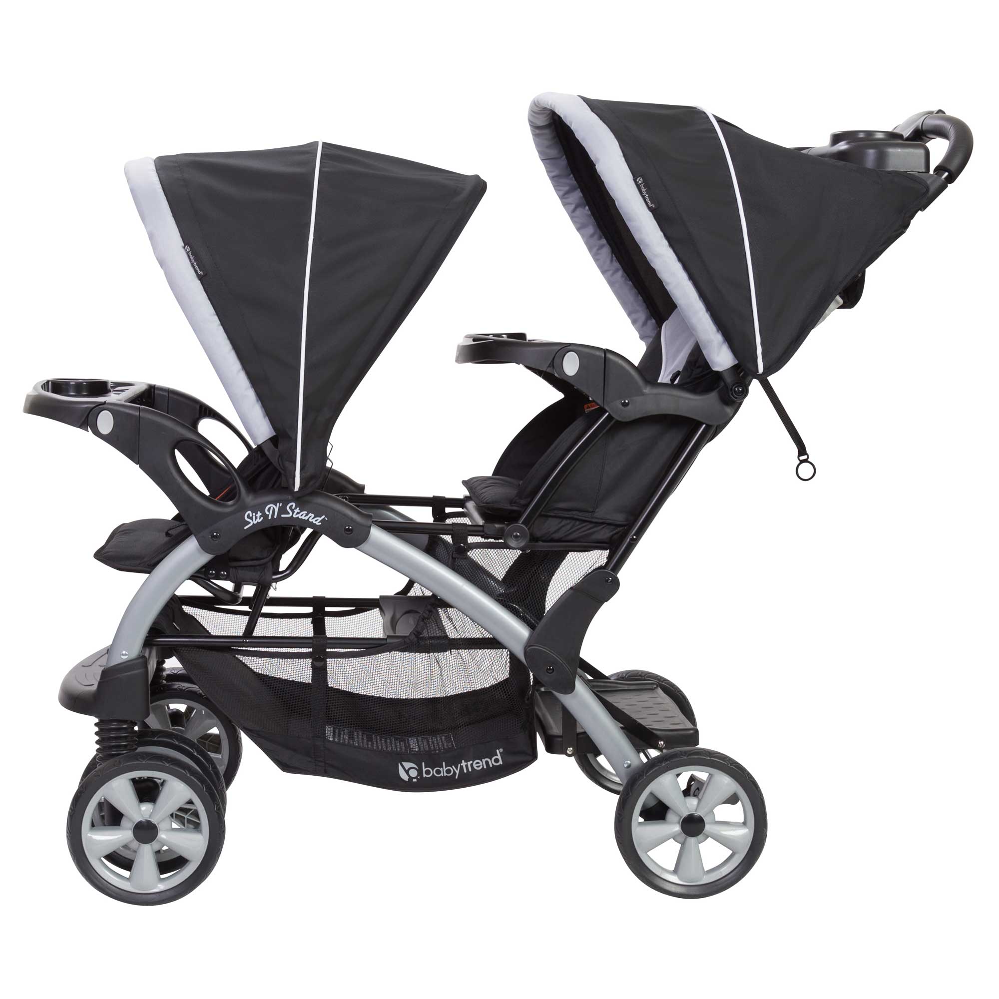 Baby Trend Infant Car Seat & Base (2 Pack) w/ 2 Seat Double Stroller (2 Pack) - VMInnovations