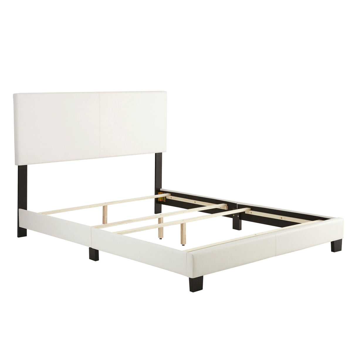 Boyd Sleep Montana Upholstered Twin Bed Frame Foundation and Headboard(Open Box)