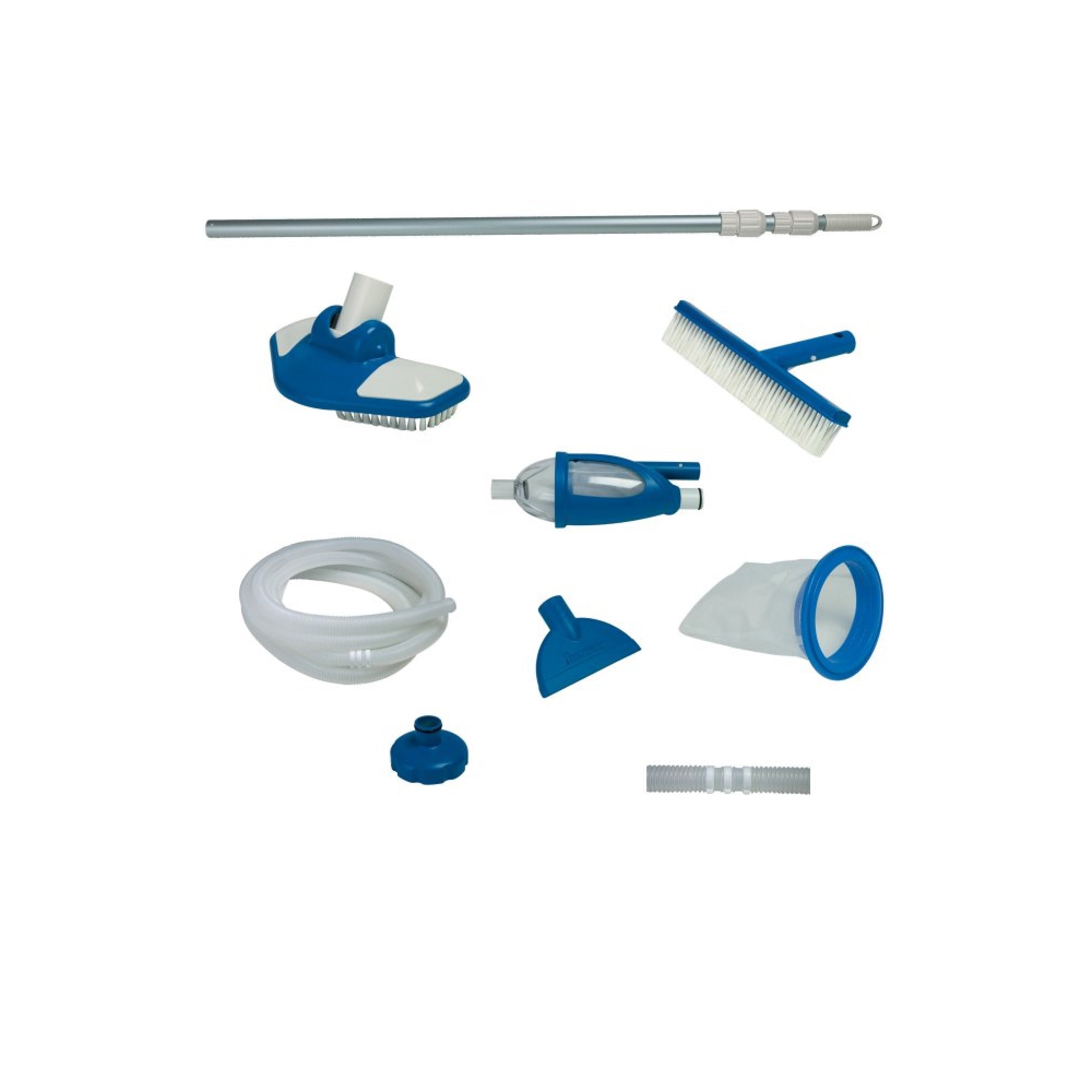 Intex Pool Maintenance Kit & 1.25" Diameter Pump 59" Replacement Hose (2 Pack) - VMInnovations