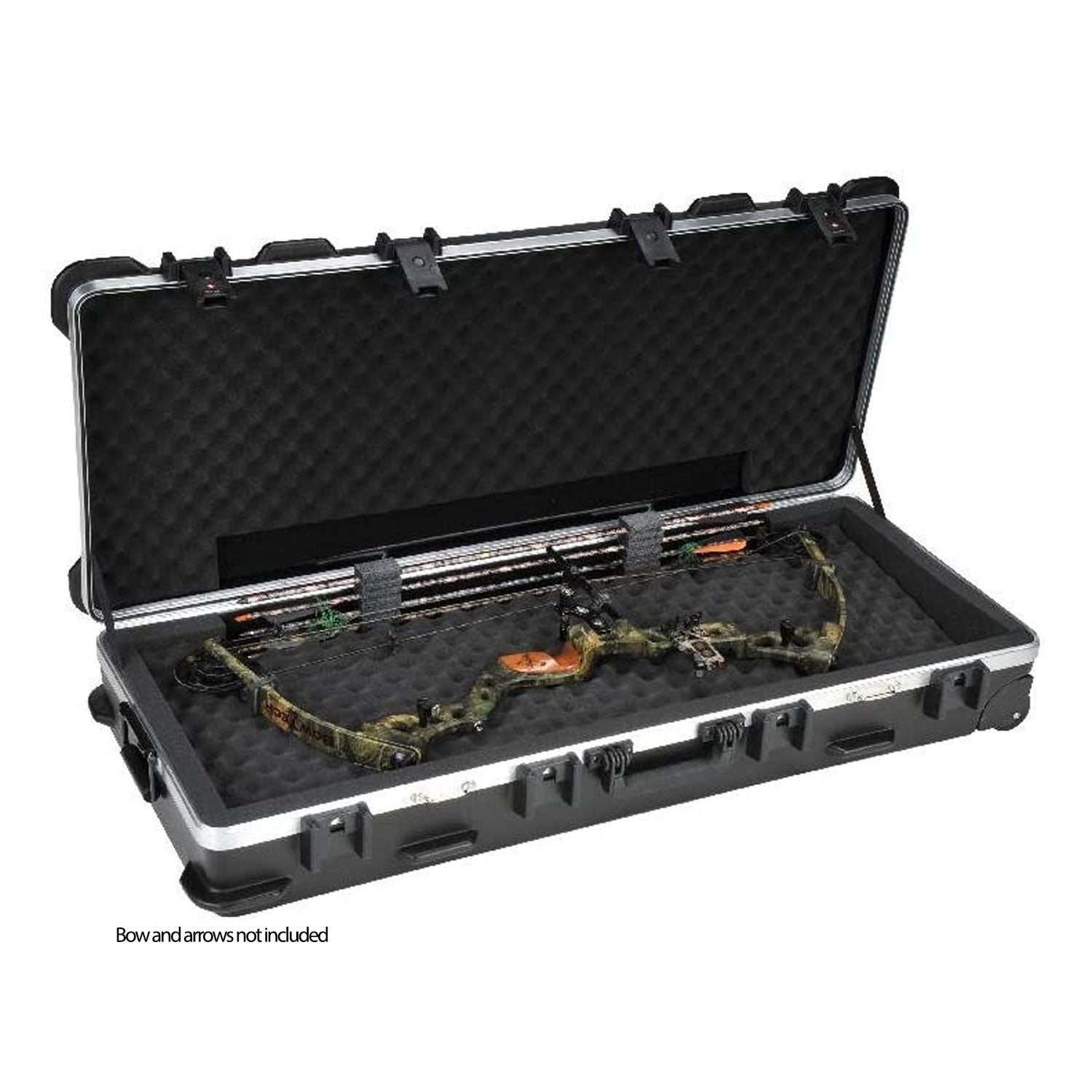 SKB Cases 4114A Hard Exterior ATA Parallel Limb Double Bow Case w/ Wheels, Black (Damaged)