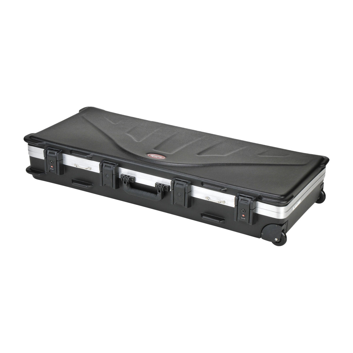 SKB Cases 4114A Hard Exterior ATA Parallel Limb Double Bow Case w/ Wheels, Black (Damaged)