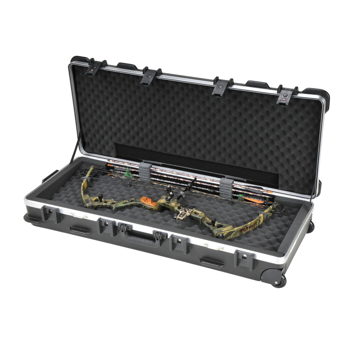 SKB Cases Hard Exterior ATA Parallel Limb Double Bow Case w/ Wheels (Open Box)