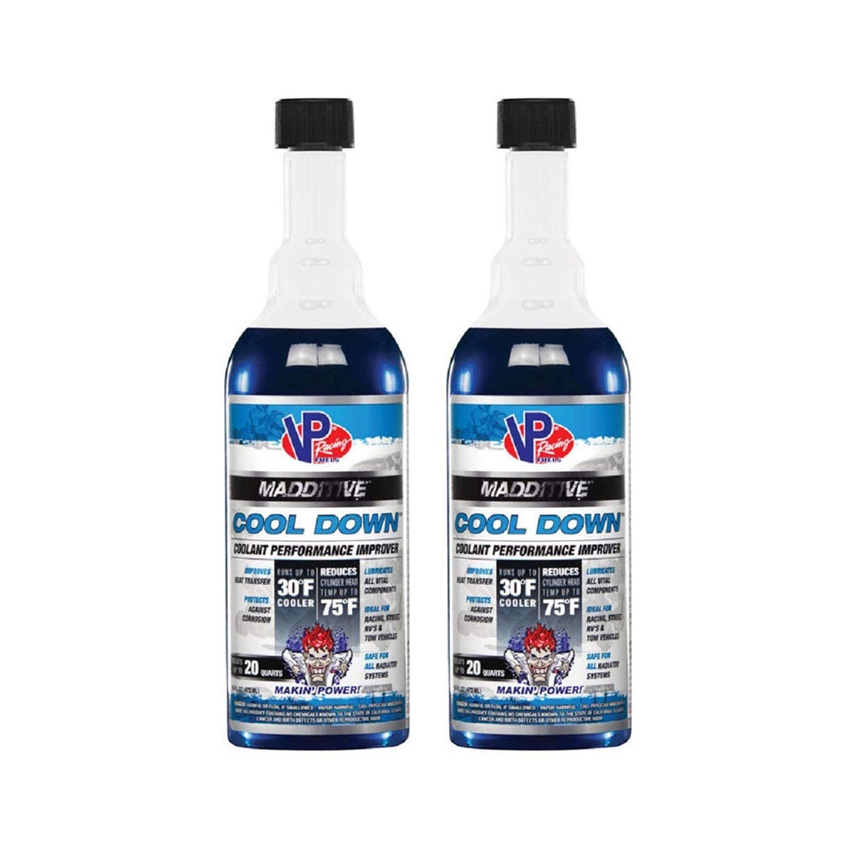 VP Racing Fuels Radiator Systems Temperature Cool Down, 16 Ounces (2 Pack)