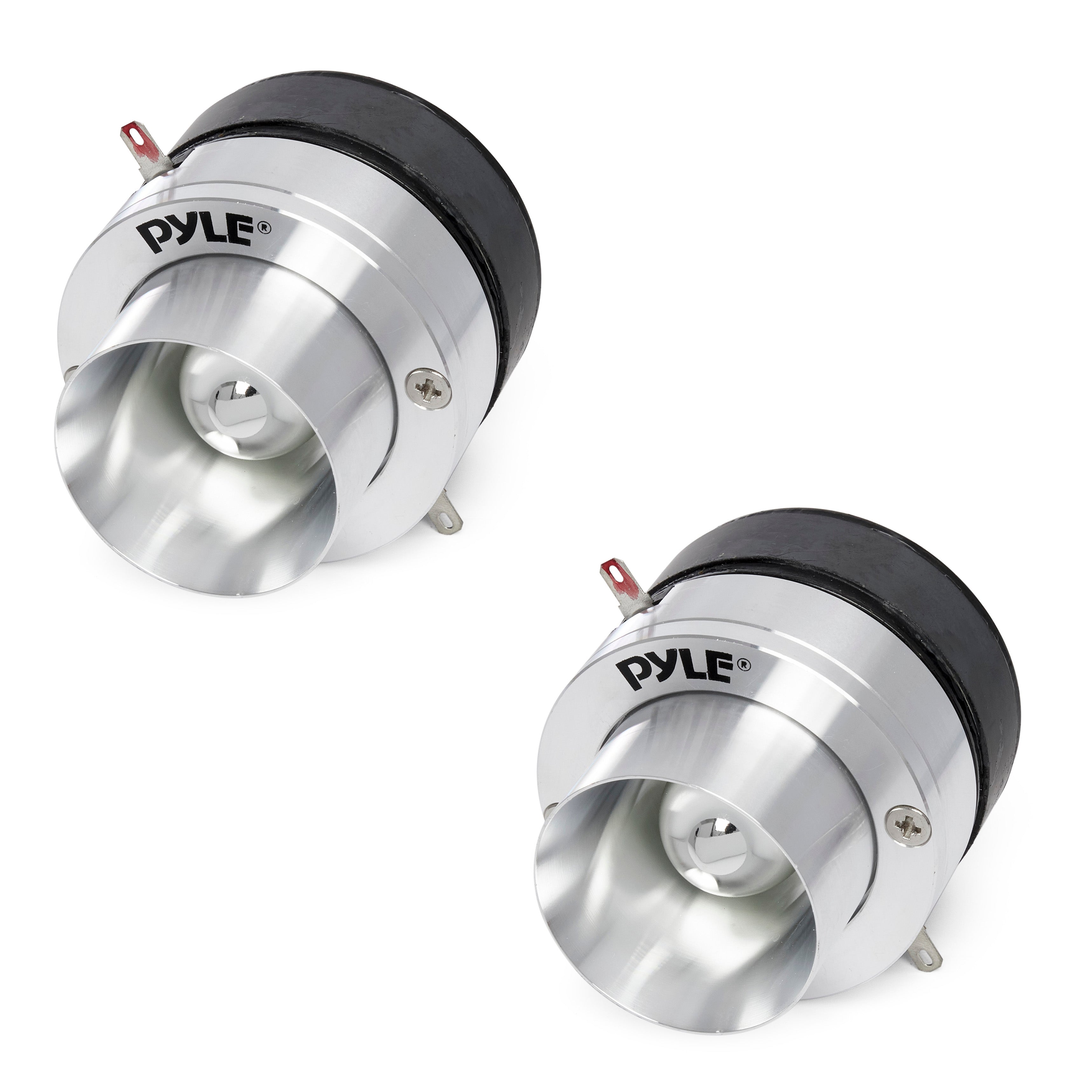 Pyle Pro Coil Titanium Dome Crossover Sound Tweeter for Car Stereo (2 Pack)