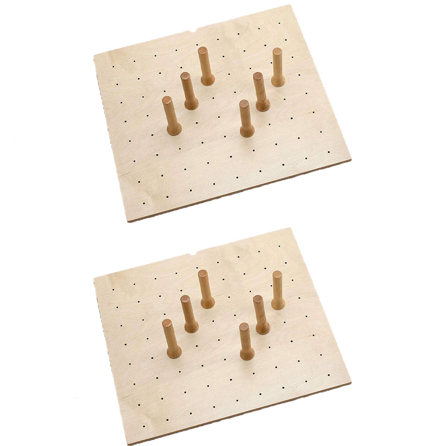 Rev-A-Shelf 4DPS-2421 24 x 21 Inch 9 Peg Board Drawer Organizer System (2 Pack)