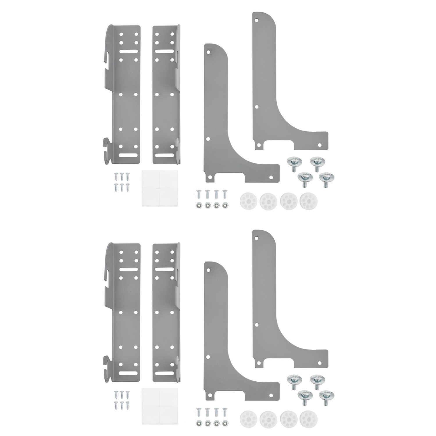 Rev-A-Shelf 5WB-DMKIT Door Mount Kit for Cabinet Pull Out Wire Baskets (2 Pack)