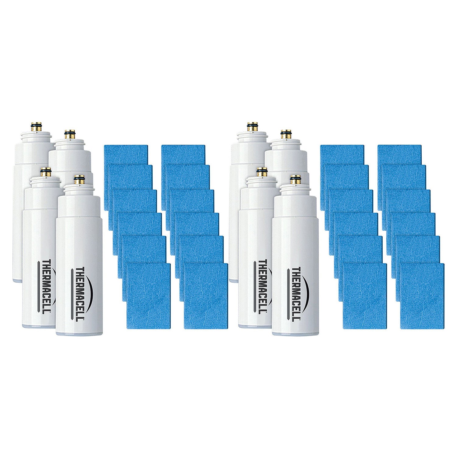 Thermacell 48-Hour Mosquito Shield w/ 12 Mats & 4 Fuel Cartridges (2 Pack)