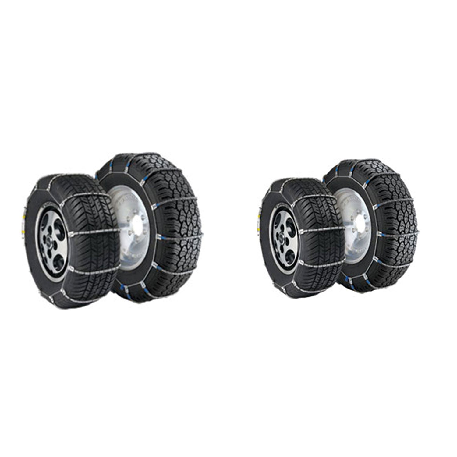 Radial Chain 1040 Cable Traction Grip Tire Snow Passenger Car Chain, 4 Pack - VMInnovations