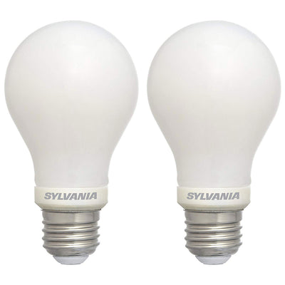 Sylvania 40 W Equivalent LED Light Bulb, Dimmable, Soft White (2 Pack)