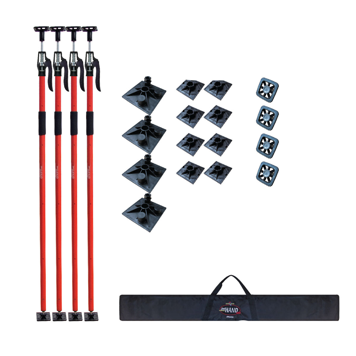 FastCap 3rd Hand HD Contractor Pack with 4 Support Lifts, Travel Bag (Open Box)