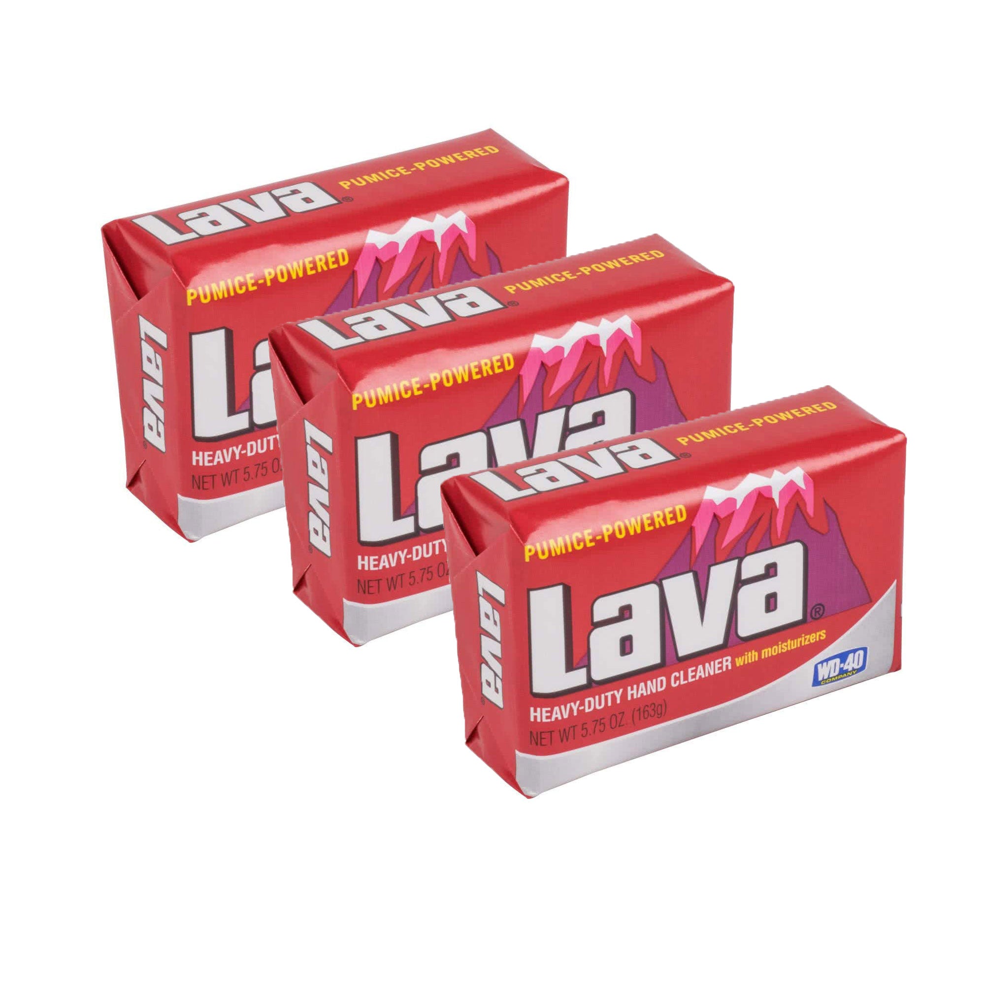 Lava 10185 Pumice Hand Cleaning and Moisturizing Bar Soap 5.75 Ounces (3 Pack)