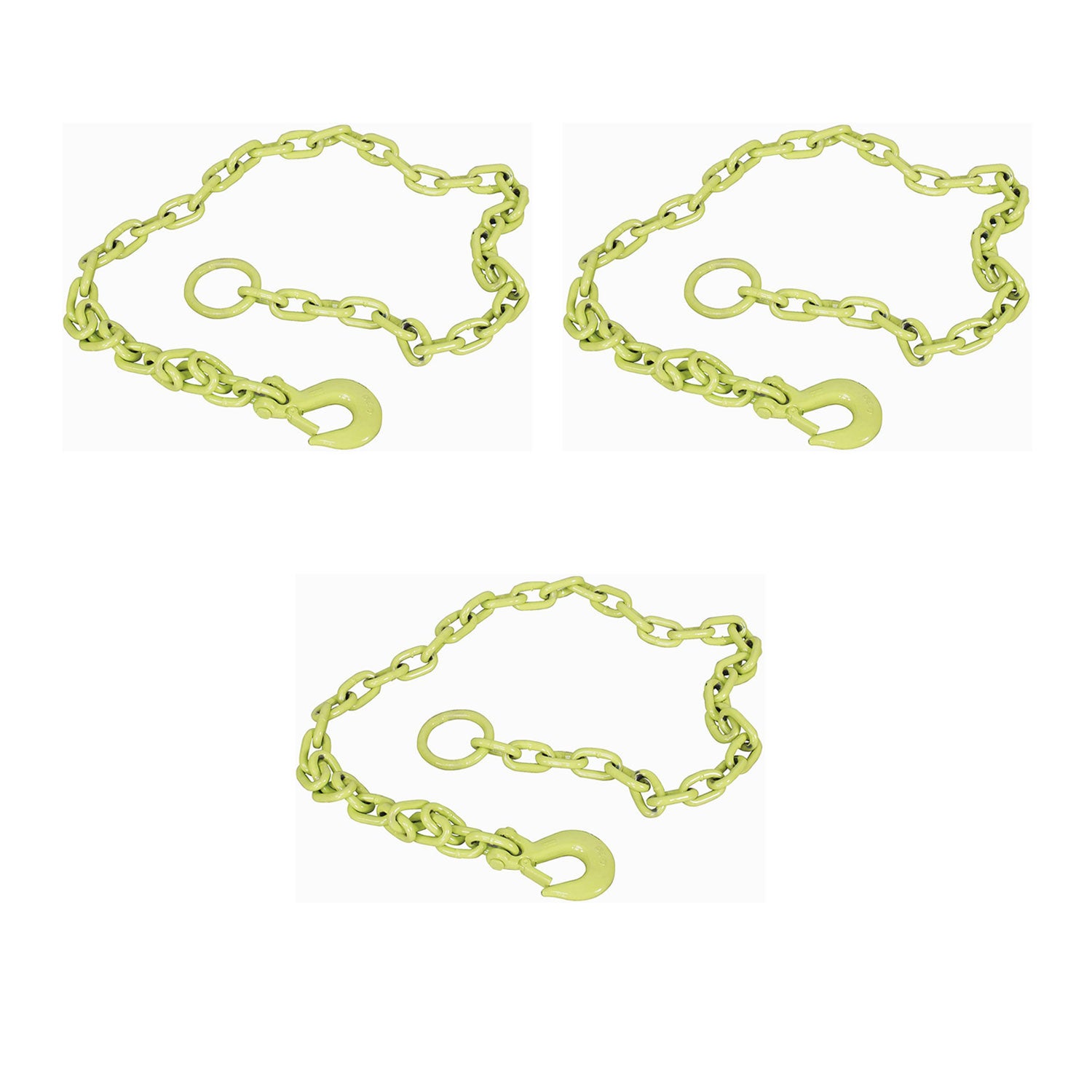 Brush Grubber Tugger Extreme Chain for Brush Grubber Tools to Vehicle (3 Pack)
