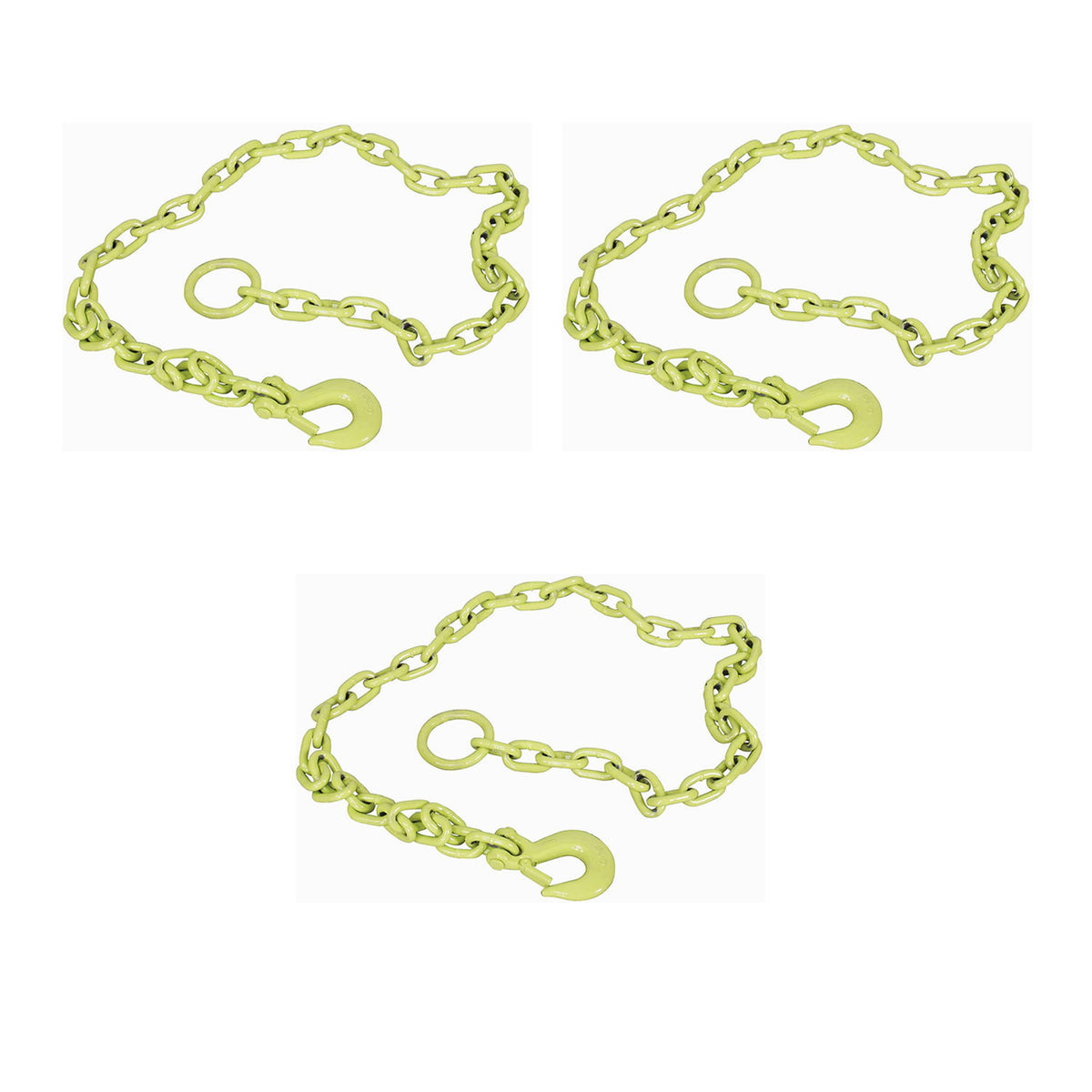 Brush Grubber Tugger Extreme Chain for Brush Grubber Tools to Vehicle (3 Pack)