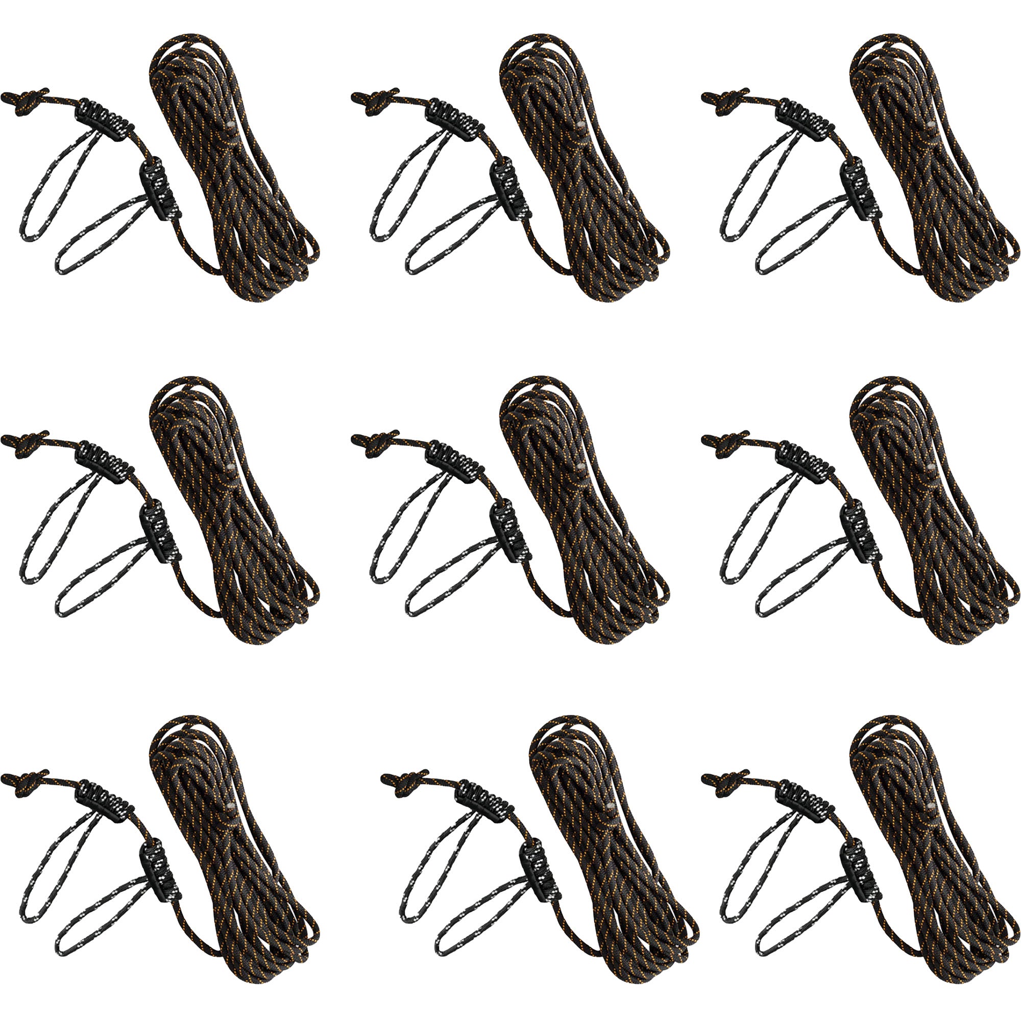 Muddy Safe-Line 30" Durable Nylon Outdoor Hunting & Tree Stand System, (9 Pack) - VMInnovations